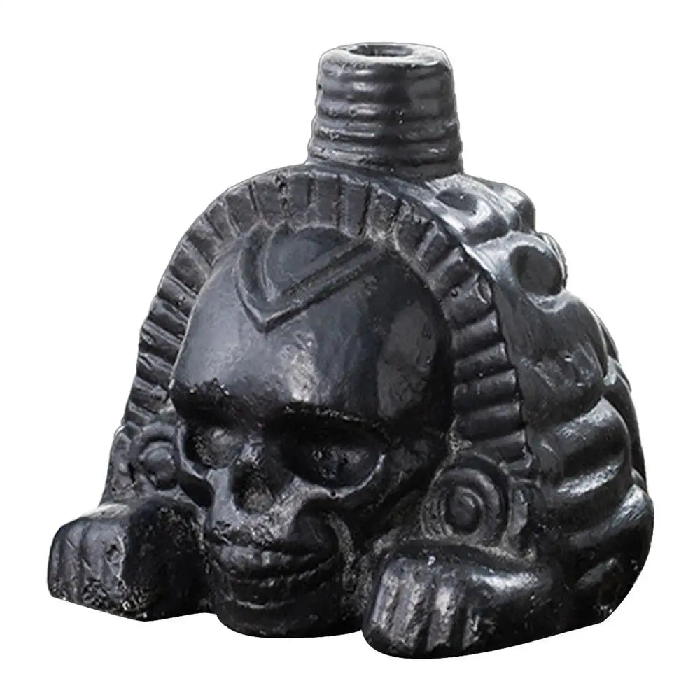 Authentic Aztec Whistle Loud Spookys Aztec Scary Death Whistle Realistic Human Screaming Aztec Ghost War Whistle Skull Head Toy