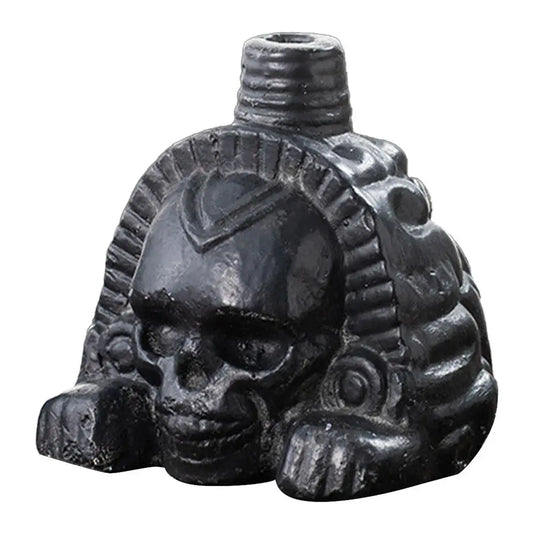 Authentic Aztec Whistle Loud Spookys Aztec Scary Death Whistle Realistic Human Screaming Aztec Ghost War Whistle Skull Head Toy