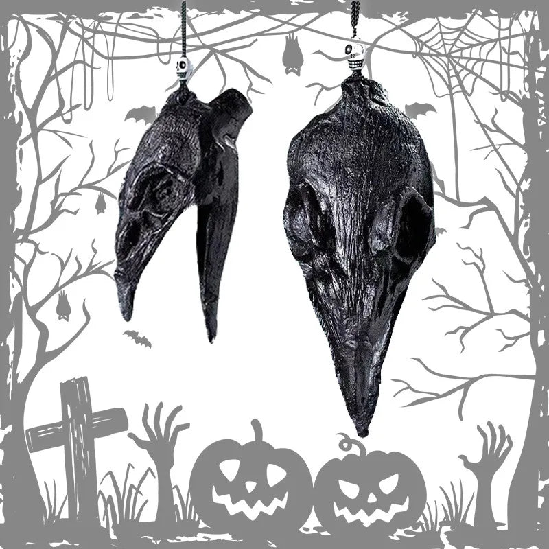 New Aztec Ghost Whistling Toy Halloween Party Haunted House Prop Screaming Scary Toy death whistle evil crow