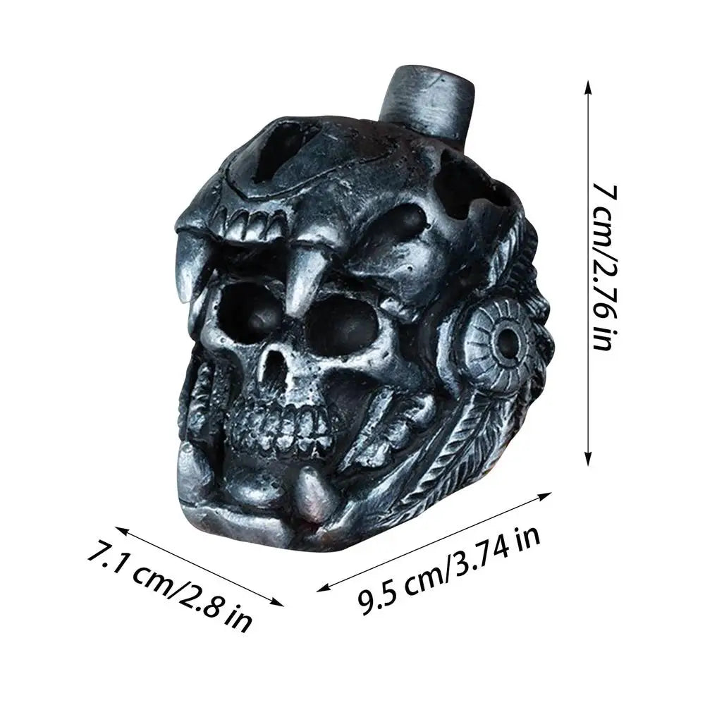 Skull Survival Whistle Multifunctional Marine Whistle Waterproof Survival Accessories Portable Camping Gear for Wilderness